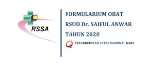 FORMULARIUM OBAT RSUD Dr. SAIFUL ANWAR TAHUN 2020