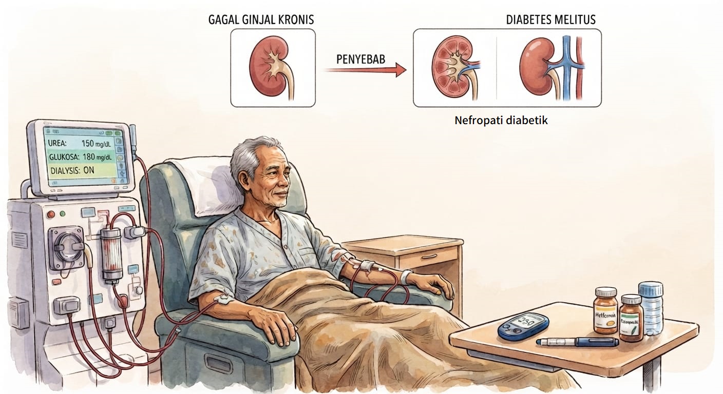 PENYAKIT GINJAL AKIBAT DIABETES MELITUS